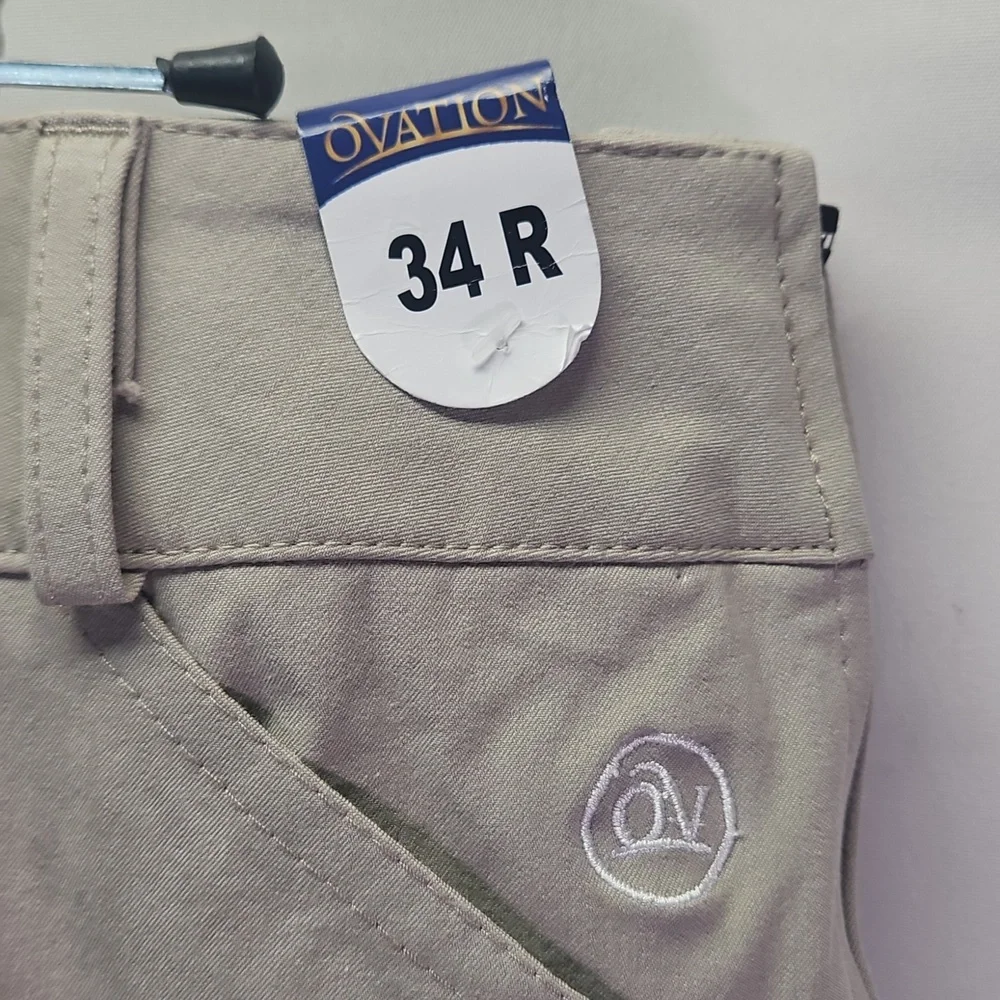 Ovation Beige Riding Pants - Picture 4 of 9